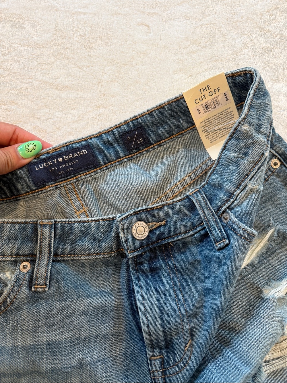 Lucky Brand The Cut Off Shorts - Picture 3 of 4